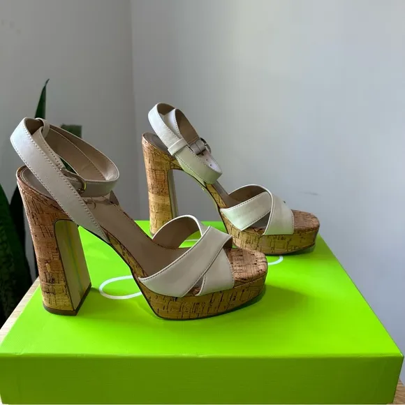 NWT Sam Edelman Kayna Platform Leather Sandals