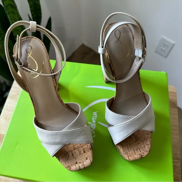 NWT Sam Edelman Kayna Platform Leather Sandals