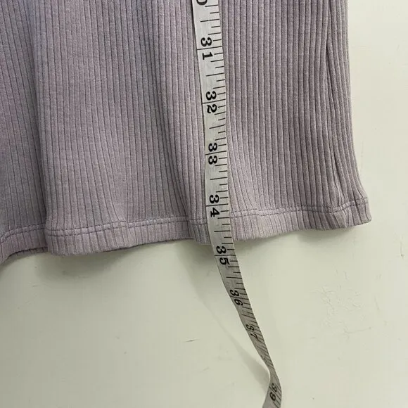 NWT Splendid Women's Twilight Grey Cap Sleeve Mini Ankle Dress Size Medium
