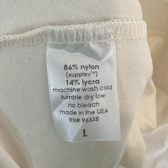 NWT Susana Monaco White Core Strapless Tube Minidress - Size: Large