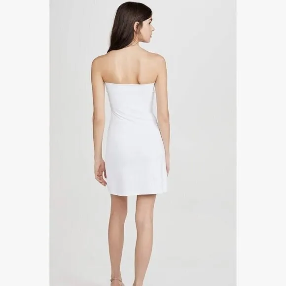 NWT Susana Monaco White Core Strapless Tube Minidress - Size: Large
