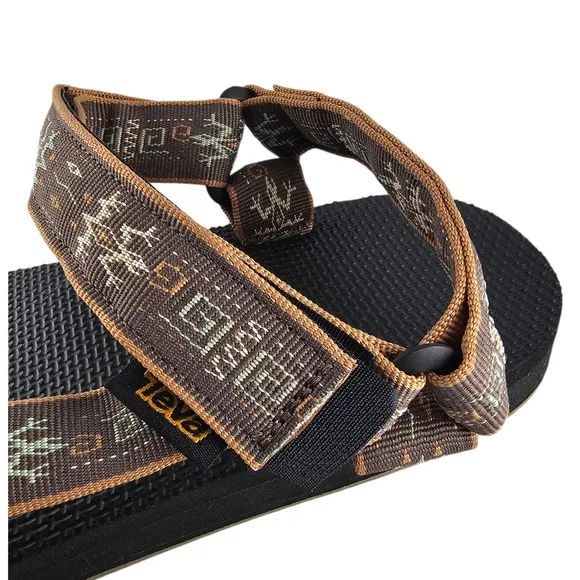 NWT Teva Sandals Men's Size 13 Original Universal Gecko Bracken Brown Adjustable