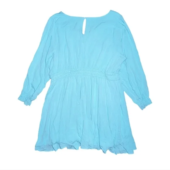 NWT Torrid Mini Wash Gauze Wide Waist Skater Dress Size 4X / 26