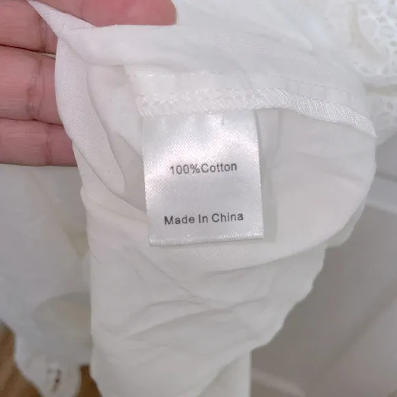 NWT Tuckernuck White Lace Avalon Maxi Dress
