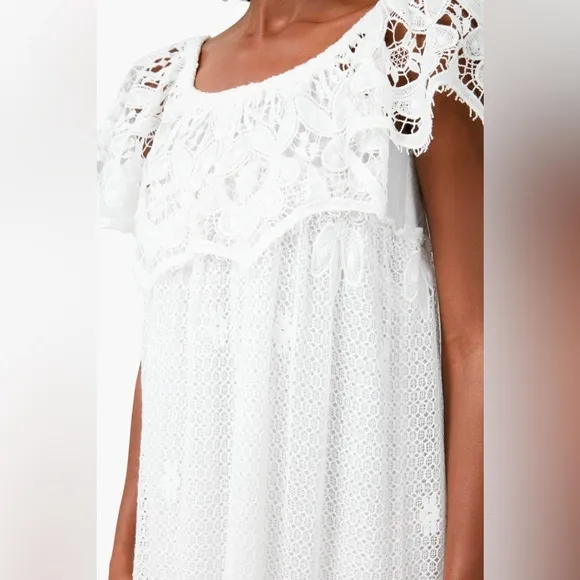 NWT Tuckernuck White Lace Avalon Maxi Dress