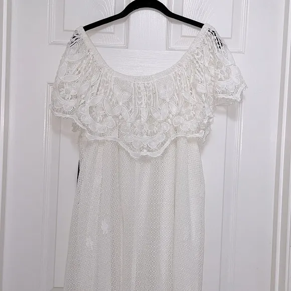 NWT Tuckernuck White Lace Avalon Maxi Dress