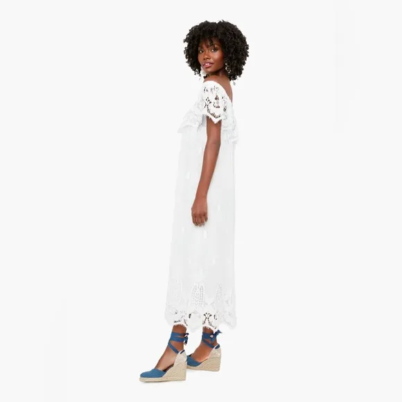NWT Tuckernuck White Lace Avalon Maxi Dress