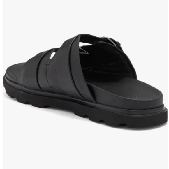 🔥NWT🔥 UGG Men's Capitola Buckle Leather Sandals - Black -Size 13