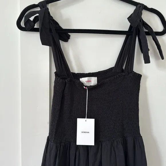 NWT XIRENA LORRAINE BLACK DRESS SIZE S