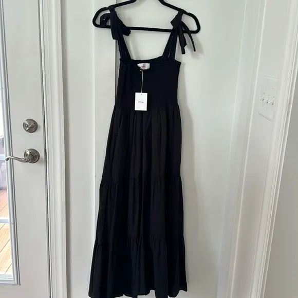NWT XIRENA LORRAINE BLACK DRESS SIZE S