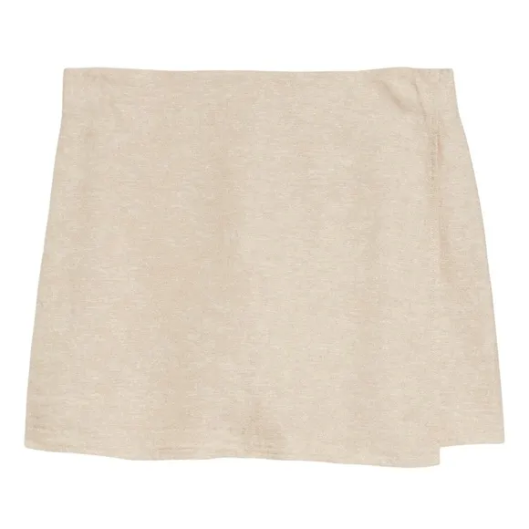 NWTS💓GAP OLD NAVY L💓 LINEN TOP AND MINI SKORT BUNDLE SQUARE NECK WRAP SKIRT SET