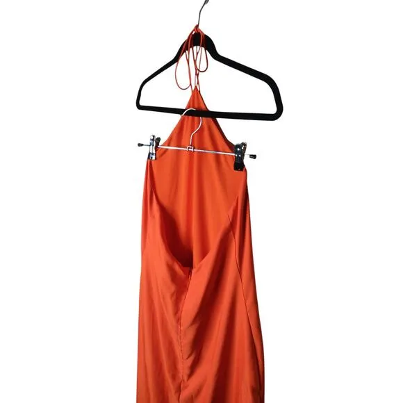 Obando Collective Satin A line Cross Neck Gown SZ 4