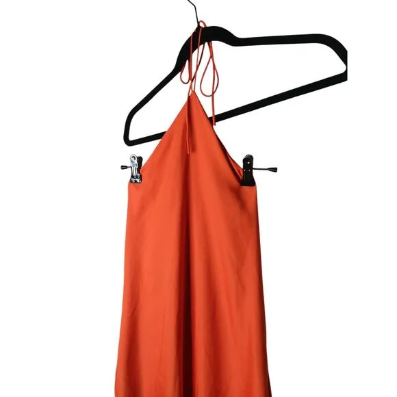 Obando Collective Satin A line Cross Neck Gown SZ 4