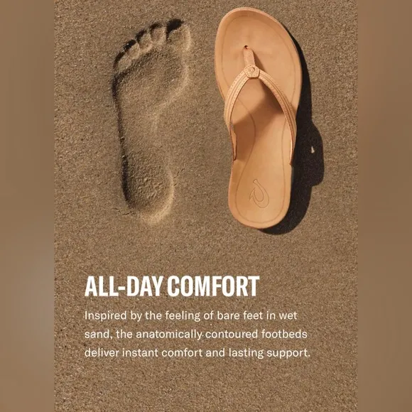 OluKai Aukai Women’s Leather Sandals