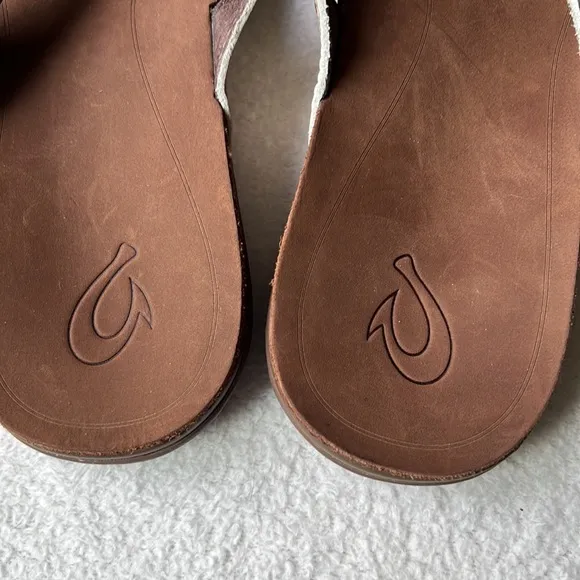 OluKai Aukai Women’s Leather Sandals