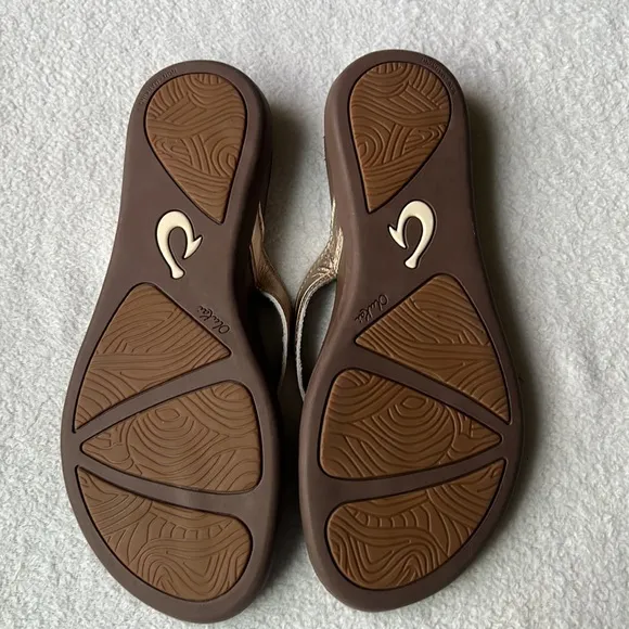 OluKai Aukai Women’s Leather Sandals