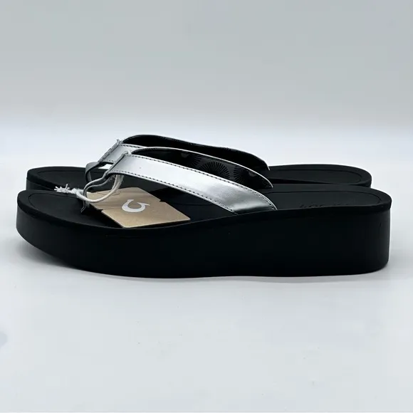 Olukai PI’O LUA Platform Sandals. Size 10
