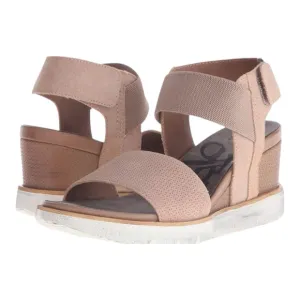 OTBT Women's Cosmo Wedge Sandals Beige Size 8.5 M