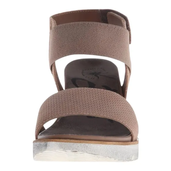 OTBT Women's Cosmo Wedge Sandals Beige Size 8.5 M