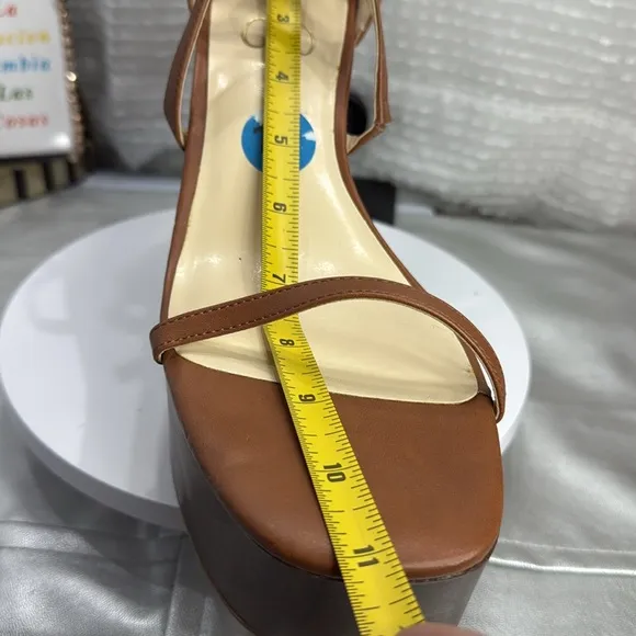 (P3)JESSICA SIMPSON‎ JP SAVERIA Platform Sandals. size 10/41.5