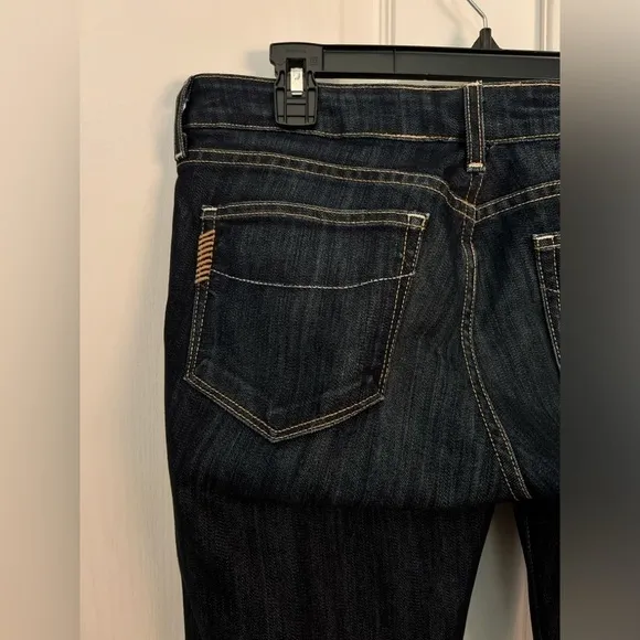 PAIGE DENIM 31 Laurel Canyon Bootcut Jeans Dark Wash