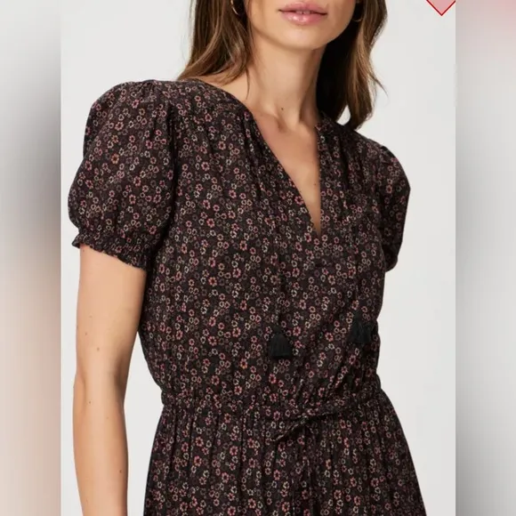PAIGE Siera Midi Dress, Size 8