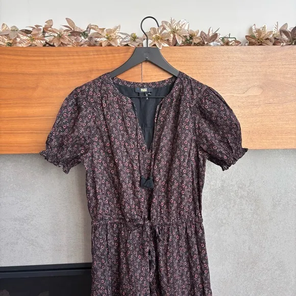 PAIGE Siera Midi Dress, Size 8