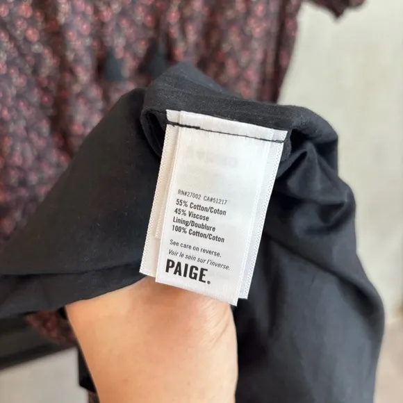 PAIGE Siera Midi Dress, Size 8