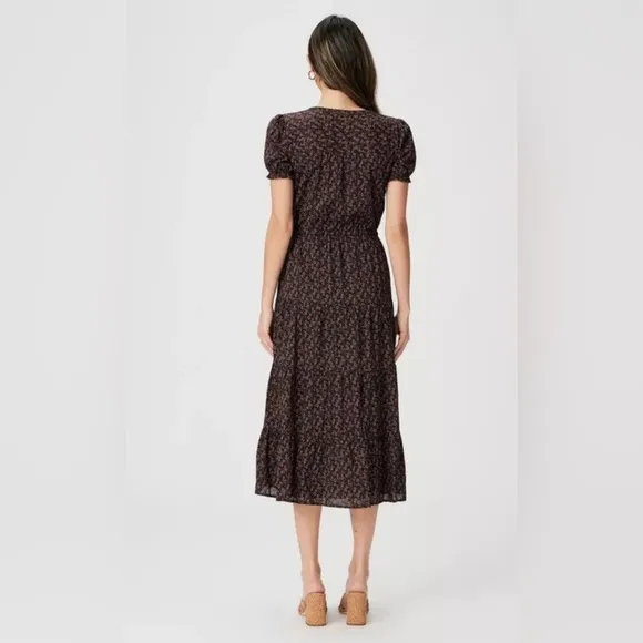 PAIGE Siera Midi Dress, Size 8
