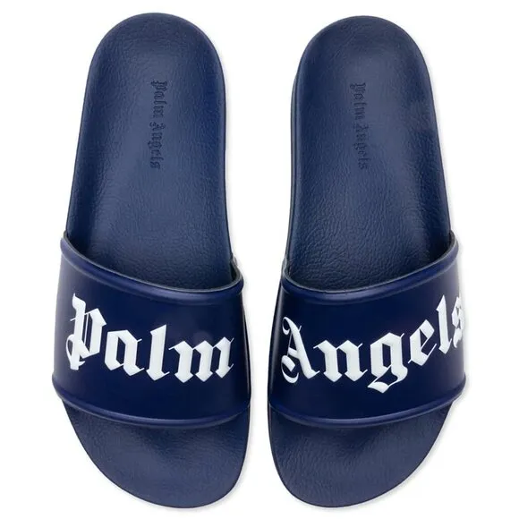 Palm Angels Logo Pool Slide Sandals (Men's)