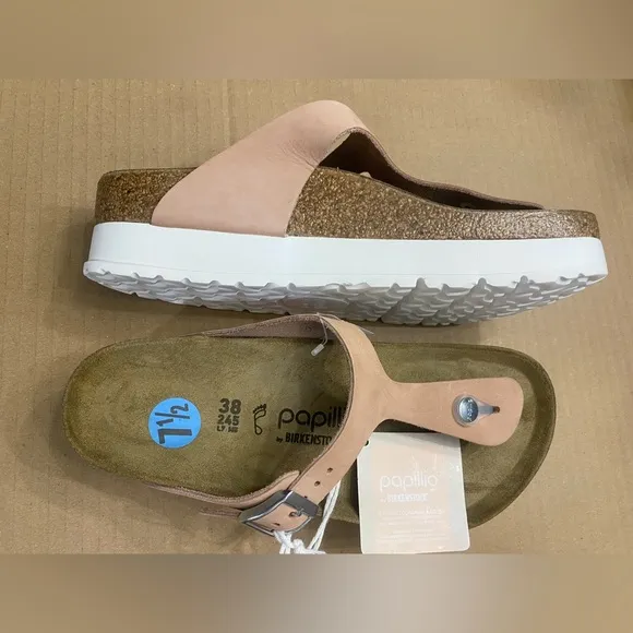 Papillio by Birkenstock Gizeh Flex Platform Thong Sandals - Light Pink