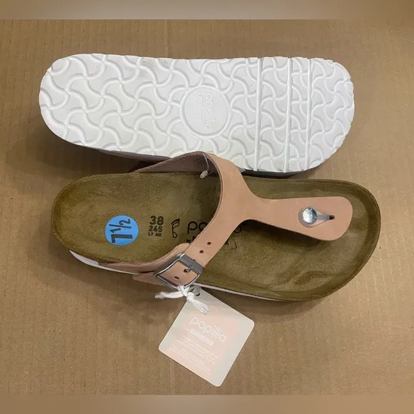 Papillio by Birkenstock Gizeh Flex Platform Thong Sandals - Light Pink