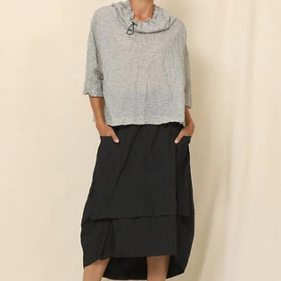 PARACHUTE SKIRT  BLACK  HIGH END CHALET ET CECI