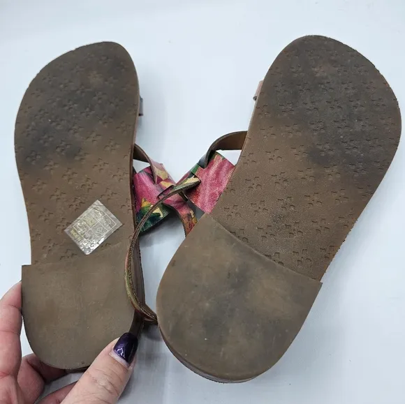 Patricia Nash Fidella Spring Multi Sandals