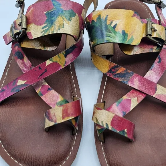 Patricia Nash Fidella Spring Multi Sandals