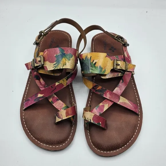 Patricia Nash Fidella Spring Multi Sandals