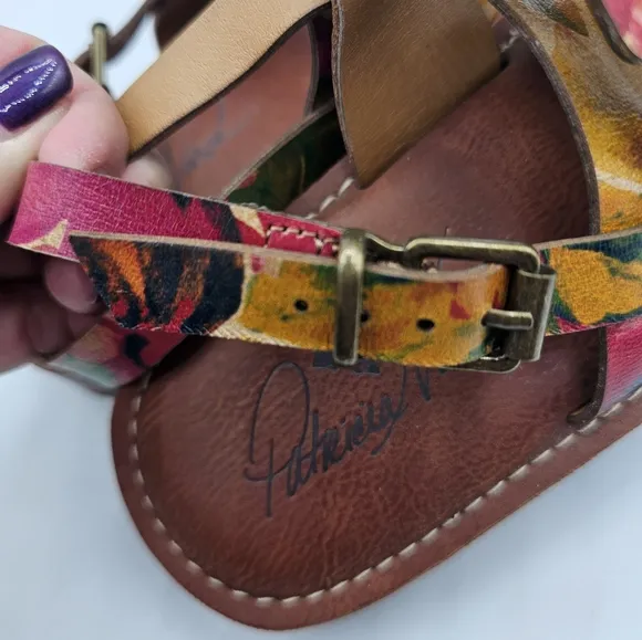 Patricia Nash Fidella Spring Multi Sandals