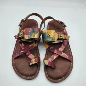 Patricia Nash Fidella Spring Multi Sandals