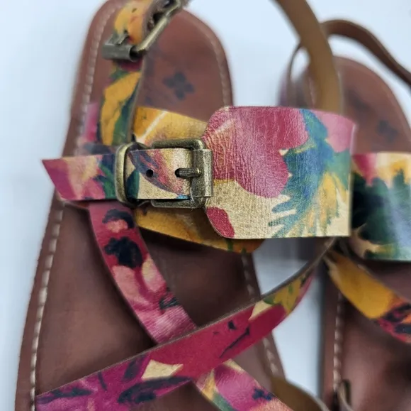 Patricia Nash Fidella Spring Multi Sandals
