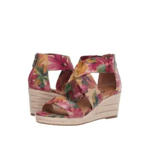 Patricia Nash Rubia Wedge Sandals in Spring Multi