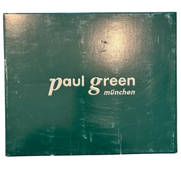 PAUL GREEN Munchen Black Suede Tasha Sandal, Size 4.5, NWB