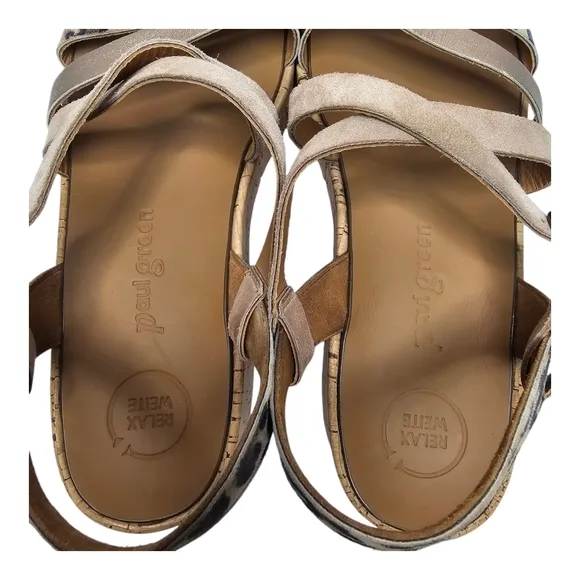 Paul Green Relax Platform Wedge Sandals