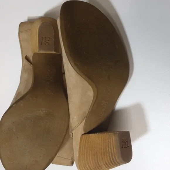 Paul Green Women's sandals Leather suede 5.5uk ankle booties casual office Y2K