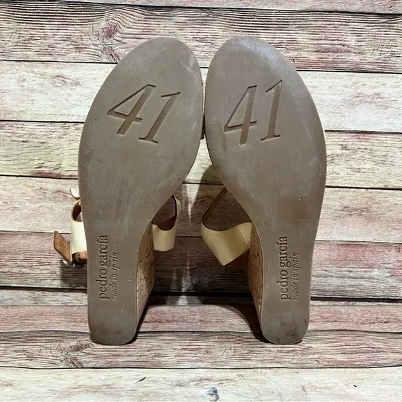 Pedro Garcia Dorella Cork Platform Sandals