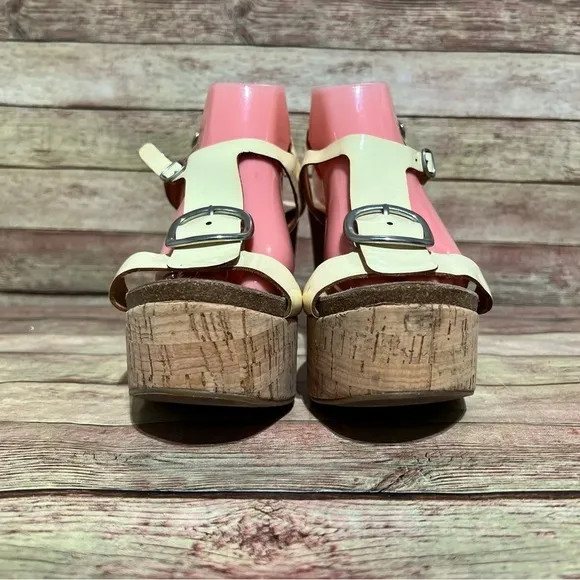 Pedro Garcia Dorella Cork Platform Sandals