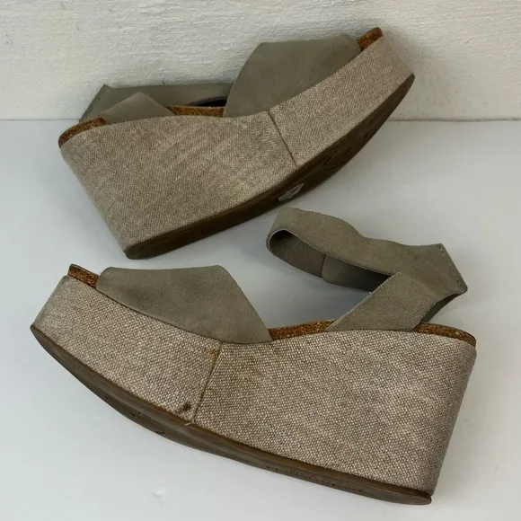 Pedro Garcia Suede Platform Sandals, 39
