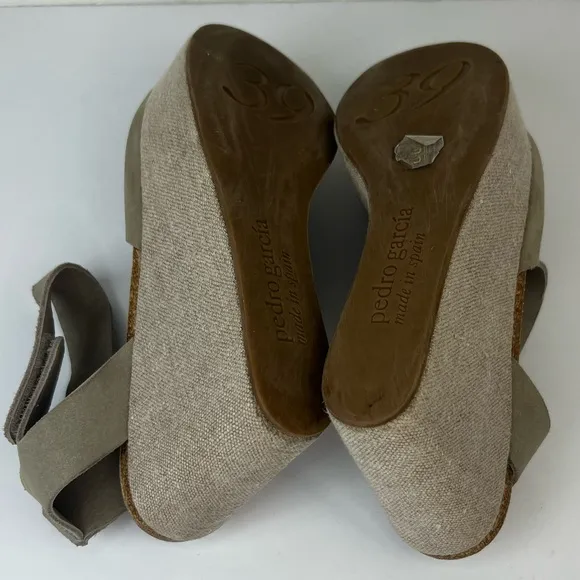 Pedro Garcia Suede Platform Sandals, 39