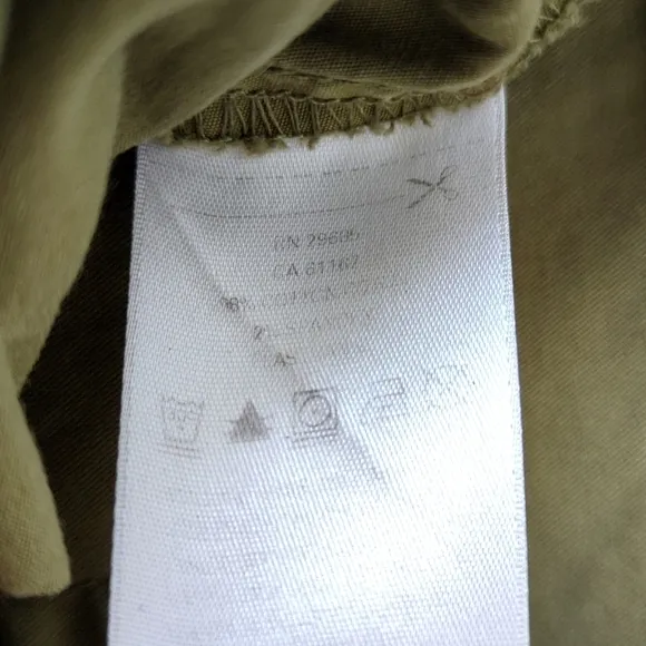 Pendleton Classic Cotton Twill Mid Waisted A-Line Mini Skirt Olive Green 6