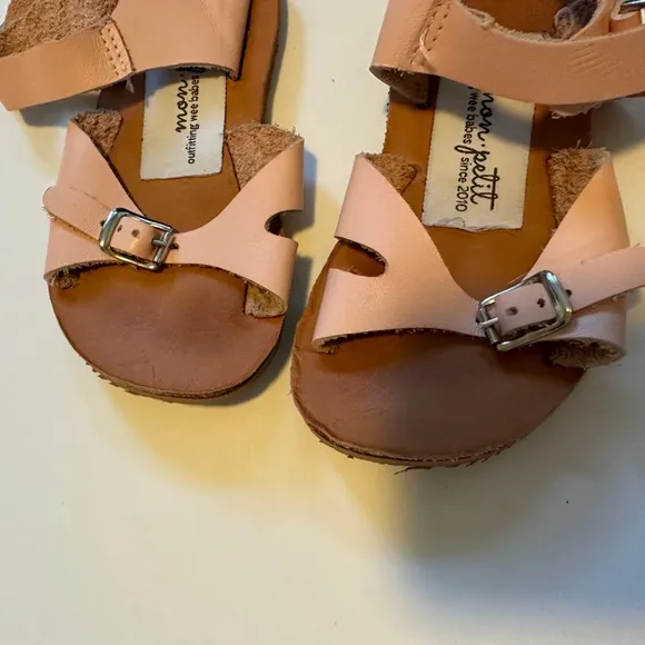 PEONY Cape Cod Mon Petit Sandals Size 6 Toddler‎
