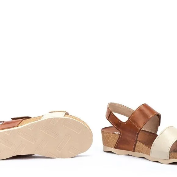 Pikolinos Wedge Sandals Leather Mahon for Women's Size 39 8.5-9